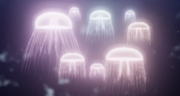 Jellyfish Project — interactive 3D jellyfish visualization rendered in real time
